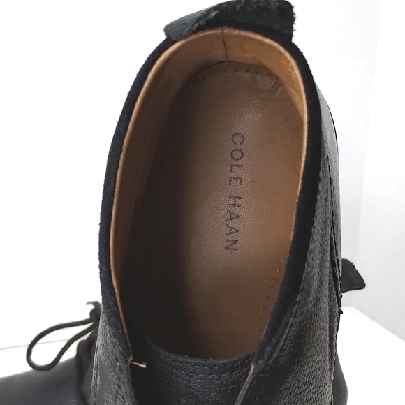Cole Haan Ogden Stitch Chukka size 13 black pebbled leather EUC C24524 - Picture 9 of 11